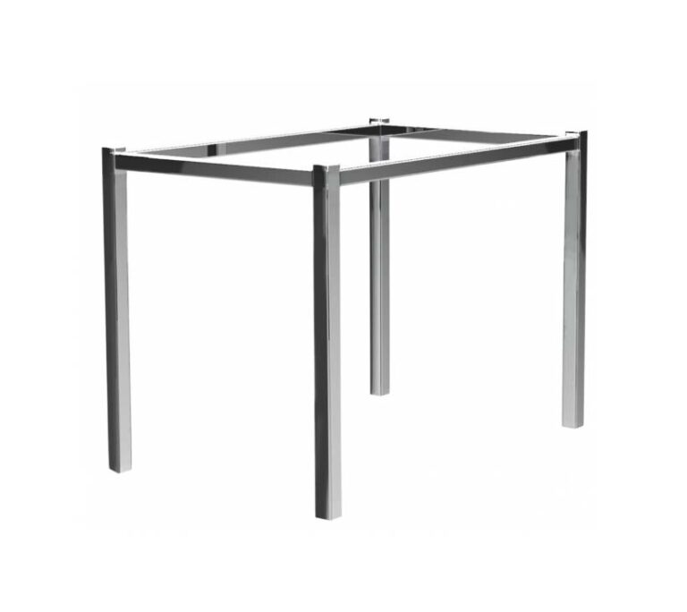 Estrutura de Mesa de várias medidas nas cores cromado, cinza, branco ou preto