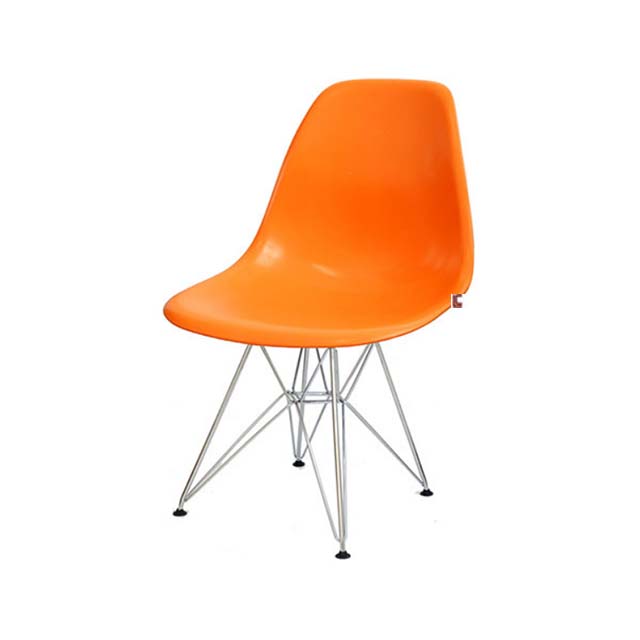 Cadeira Concha Charles Eames Cromada