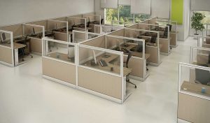Estação de Trabalho com Biombo, Estação de Trabalho com Biombo SP