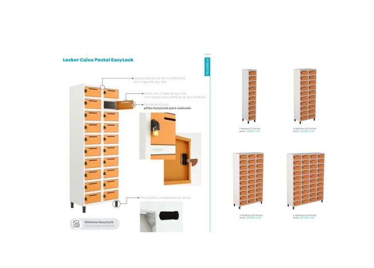 Locker Caixa Postal Easy
