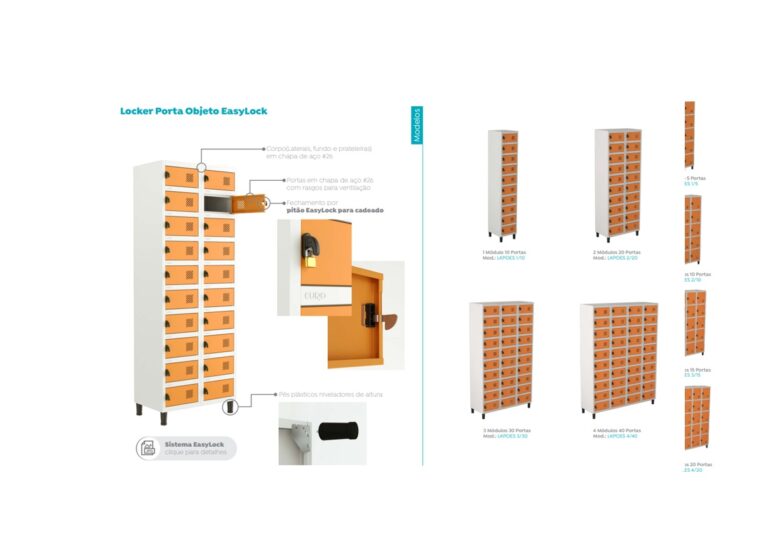 Locker Porta Objeto EasyLock