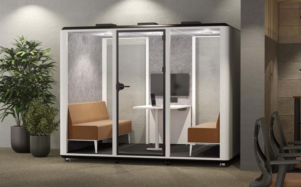 Cabine Acústica Escritório;